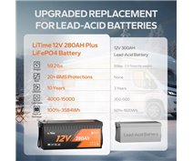 LiTime 12VOLT 280AH BASIC DEEP CYCLE