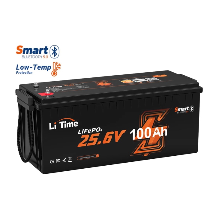 LiTime 24VOLT 100AH SMART BLUETOOTH