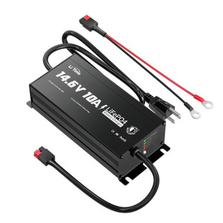 LiTime LiFePo4 LADER 14,6VOLT (12v) -10A IP65