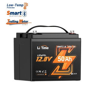 LiTime 12VOLT 50AH TROLLING SMART