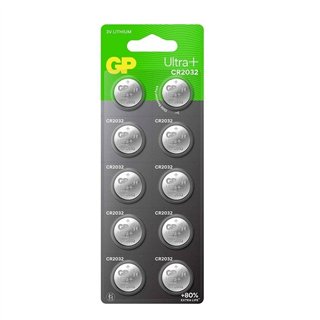 10 PIECES LITHIUM GP CR2032