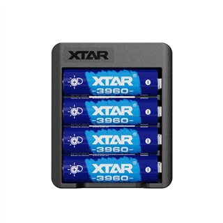 XTAR BC4 CHARGER FOR 4 x AA of AAA Li-Ion 1,5V / NiMH