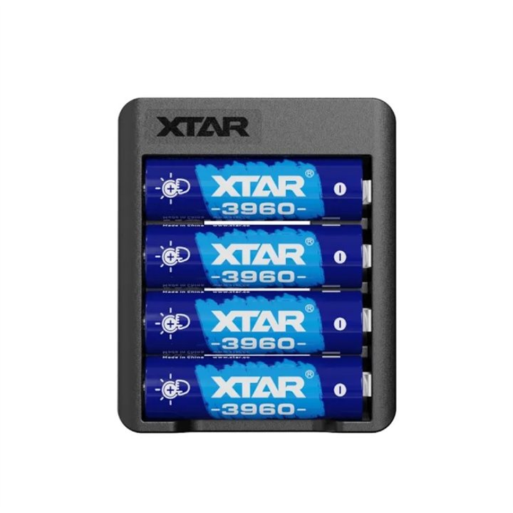 XTAR BC4 CHARGER FOR 4 x AA of AAA Li-Ion 1,5V / NiMH