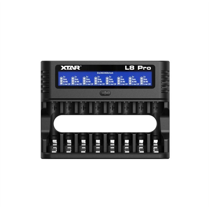 XTAR L8 PRO CHARGER Ni-MH 1,2v / Li-ion 1,5V