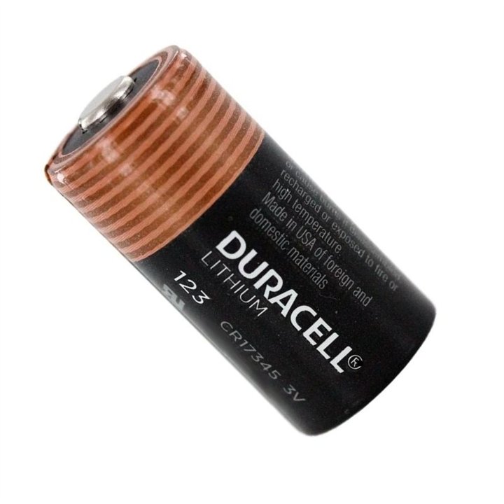 2 STUKS DURACELL CR123 LITHIUM CR17345