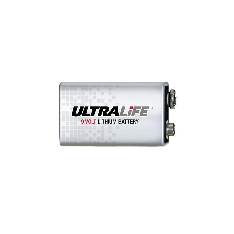 ULTRALIFE 9volt Lithium batterij