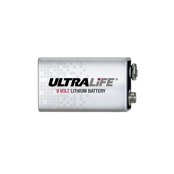 ULTRALIFE 9volt Lithium batterij