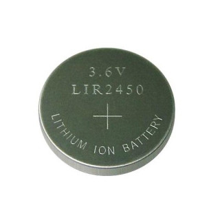 OPLAADBARE LIR2450 LI-ION KNOOPCEL 3.6V