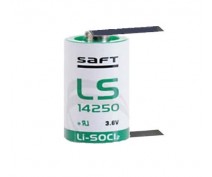 SAFT LS14250 1/2AA 3,6VOLT soldeerlip