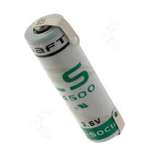 SAFT LS14500 AA 3,6V. U-LIP