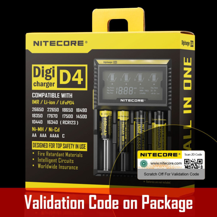 Nitecore Intellicharger i4 v2 edition 2014