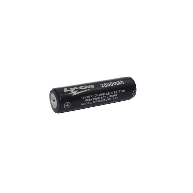 LY-ON ICR18650-26F PROTECTED 2600Mah