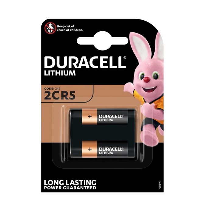 FOTOBATTERIJ Duracell DL245, 2CR5