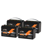 12volt LiFePo4 accu's, rechargeable lithium batteries for outdoor or professional use. 